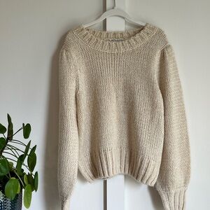 NWOT Anthropologie Greylin Knit Sweater in Size L
